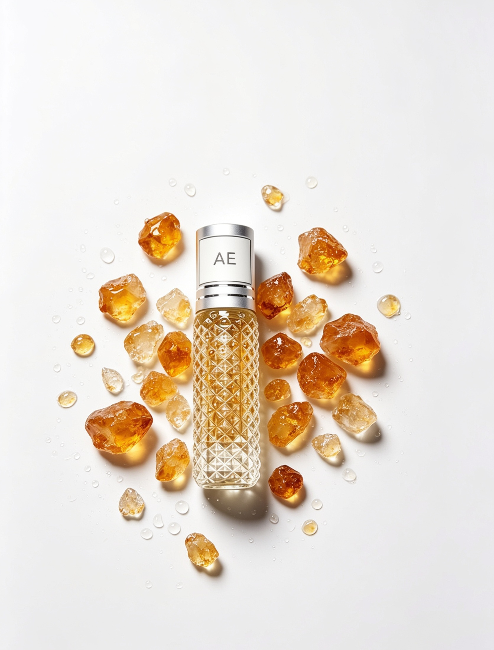AE Perfume Body oil Inspired by Amber White Extreme - 10ml (Unisex)
